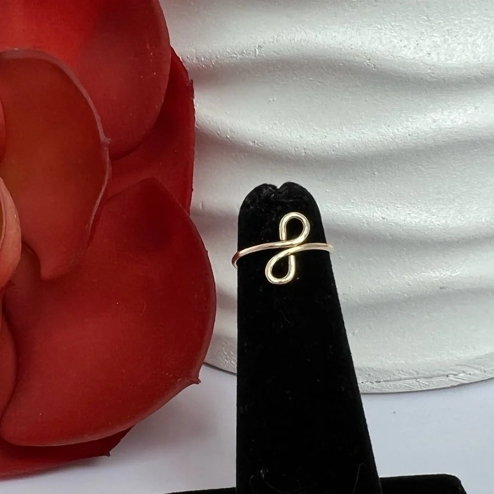 14K Gold Filled Toe Ring Adjustable